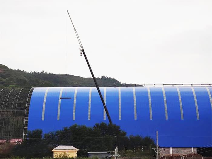 温岭煤棚网架工程